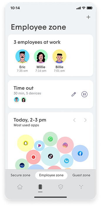 WorkPass app screen